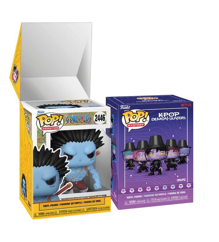 Funko Pop! Mystery One Piece e K-Pop Demon Hunters