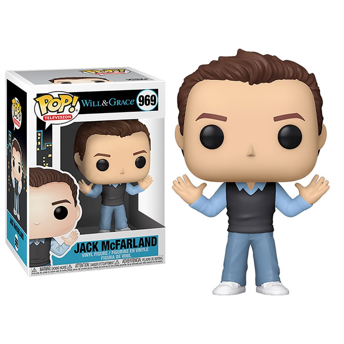 WILL & GRACE - POP FUNKO VINYL FIGURE JACK MCFARLAN