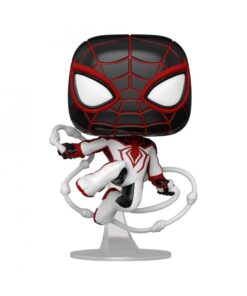 MARVEL'S SPIDER MAN: MILES MORALES - POP FUNKO VINYL FIGURE MILES MORALES (TRACK SUIT)