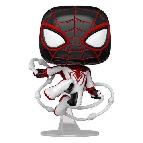 MARVEL'S SPIDER MAN: MILES MORALES - POP FUNKO VINYL FIGURE MILES MORALES (TRACK SUIT)