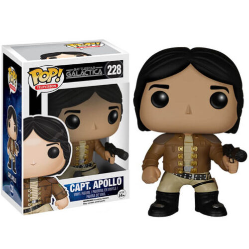 BATTLESTAR GALACTICA - POP FUNKO VYNIL FIGURE - CAPTAIN APOLLO