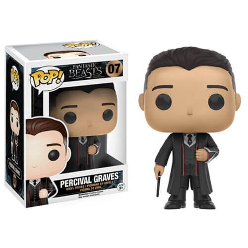 Harry Potter - Animali fantastici e dove trovarli - POP FUNKO VYNIL FIGURE - Percival Graves - DAMAGED BOX