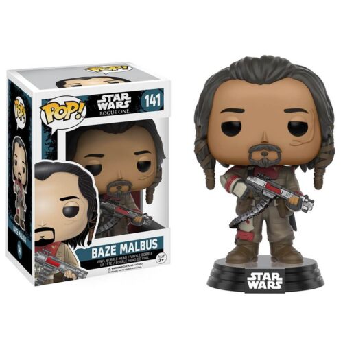 Star Wars Rogue One - POP FUNKO VYNIL FIGURE - Baze Malbus 141 - BROKEN