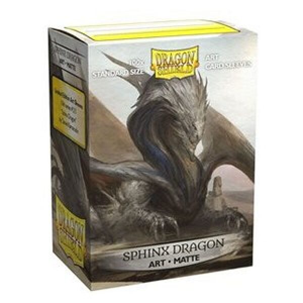 100 Dragon Shield Sleeves - Art Matte Sphinx Dragon