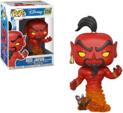 DISNEY - POP FUNKO VYNIL FIGURE - Red Jafar (as Genie) 356 - DAMAGED BOX