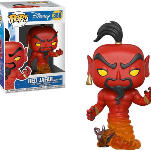DISNEY - POP FUNKO VYNIL FIGURE - Red Jafar (as Genie) 356 - DAMAGED BOX