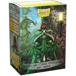 100 Dragon Shield Sleeves - Matte King Mothar Vangard