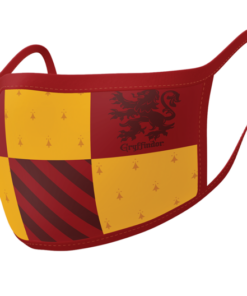 FACE COVER MASKS - HARRY POTTER - Gryffindor VERSION - 2x