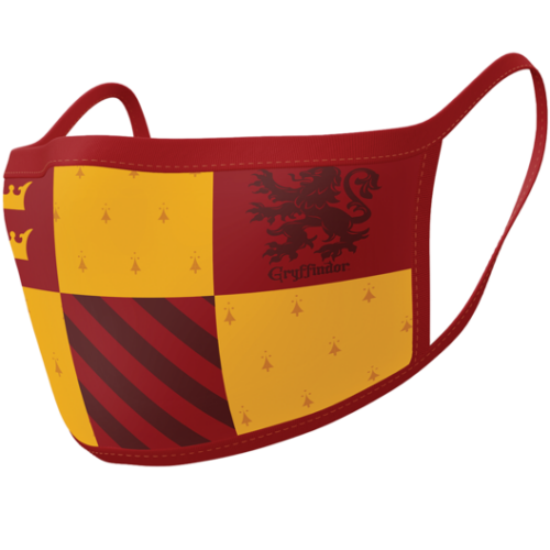 FACE COVER MASKS - HARRY POTTER - Gryffindor VERSION - 2x