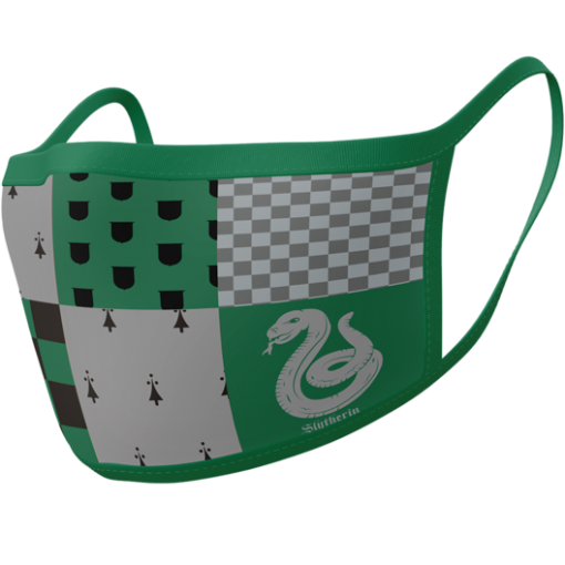 FACE COVER MASKS - HARRY POTTER - Slytherin VERSION - 2x