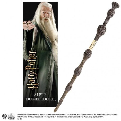 HARRY POTTER - MAGIC WANDS DUMBLEDORE with 3D bookmark
