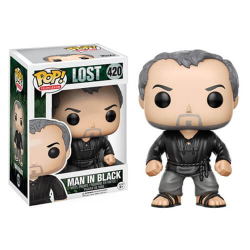 LOST - POP FUNKO VINYL FIGURE - Man in Black 420 - DAMAGED BOX