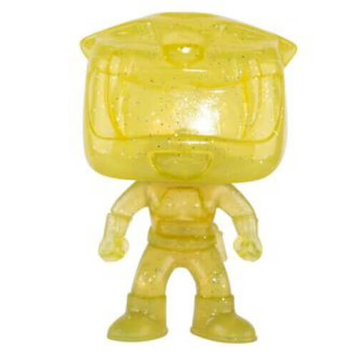 MIGHTY MORPHIN POWER RANGERS - POP FUNKO VINYL FIGURE - YELLOW RANGER - Broken 413