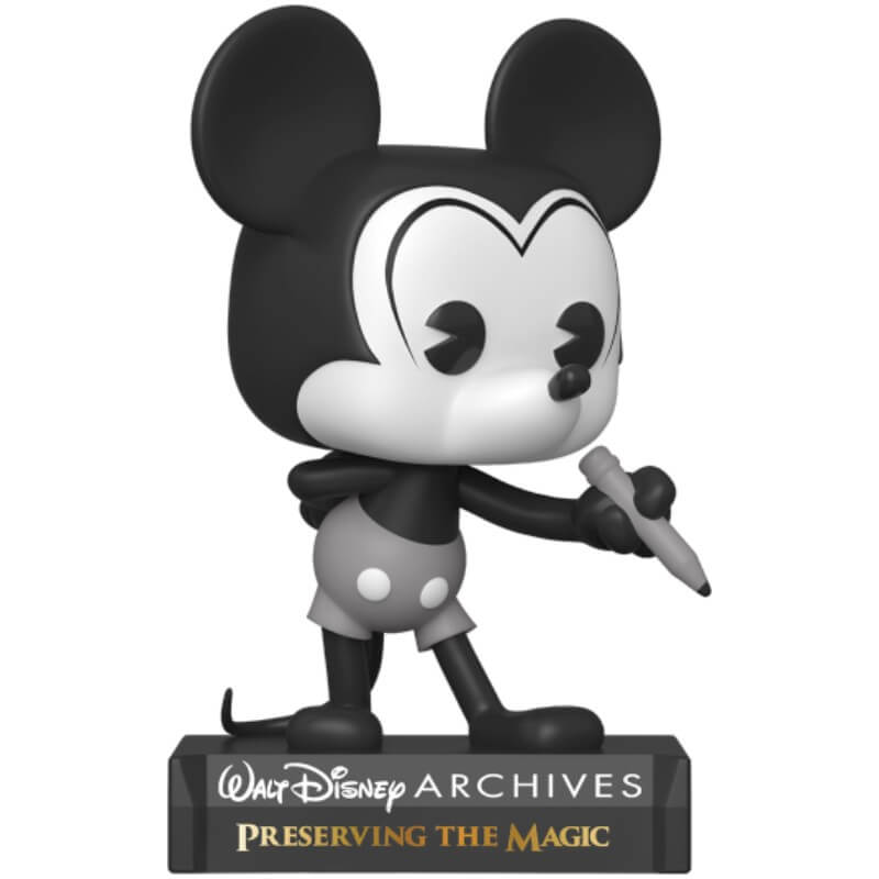 WALT DISNEY ARCHIVES - POP FUNKO VINYL FIGURE - PLANE CRAZY MICKEY