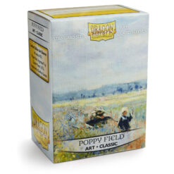 100 Dragon Shield Sleeves - Art Classic Poppy Field