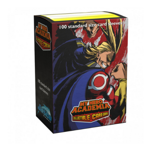 100 Dragon Shield Sleeves - My Hero Academia - All Might