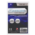 Sapphire Card Sleeves - 100 Sleeves - SPBLUE - 59 x 92 mm