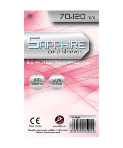 Sapphire Card Sleeves - 100 Sleeves - SPPINK - 70 x 120 mm