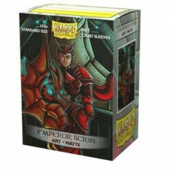 100 Dragon Shield Sleeves Art Matte Emperor Scion