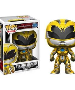 POWER RANGERS - POP FUNKO VINYL FIGURE  - YELLOW RANGER 398 - BROKEN