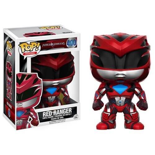 POWER RANGERS - POP FUNKO VINYL FIGURE - RED RANGER - BROKEN