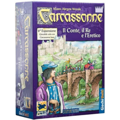CARCASSONNE - Espansione 6 - Il Re, il Conte e l'Eretico