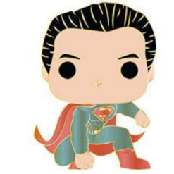 DC JUSTICE LEAGUE - POP FUNKO PIN SUPERMAN 06