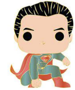 DC JUSTICE LEAGUE - POP FUNKO PIN SUPERMAN 06