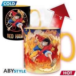 One Piece - Tazza Heat Change 460 ml - Luffy & Sabo ABYMUGA445