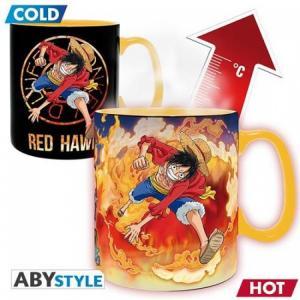 One Piece - Tazza Heat Change 460 ml - Luffy & Sabo ABYMUGA445