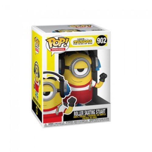 MINIONS: THE RISE OF GRU - POP FUNKO VINYL FIGURE ROLLER SKATING STUART