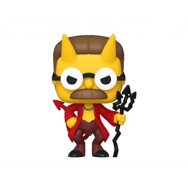 THE SIMPSONS - POP FUNKO VINYL FIGURE - DEVIL FLANDERS