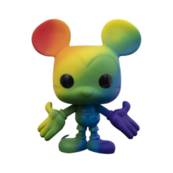 DISNEY - POP FUNKO VYNIL FIGURE - MICKEY MOUSE (RNBW) PRIDE 2021