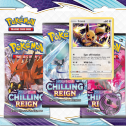 Alternative view of Pokémon TCG - Blister 3 Bustine - Spada e Scudo - Chilling Reign ENG
