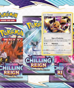 Alternative view of Pokémon TCG - Blister 3 Bustine - Spada e Scudo - Chilling Reign ENG