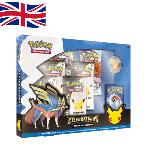 Pokémon TCG - 25th Anniversary - Celebrations Collection - Deluxe Pin Collection - ENG