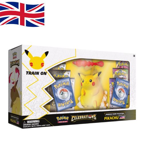 Pokémon TCG - 25th Anniversary - Celebrations Collection - Premium Figure Collection Pikachu VMAX - ENG