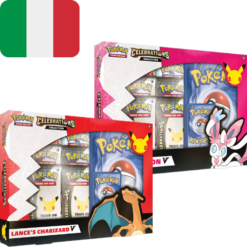 Pokémon GCC - 25th Anniversary - Gran Festa - Celebrations Collection - Charizard-V di Lance e Dark Sylveon-V - ITA