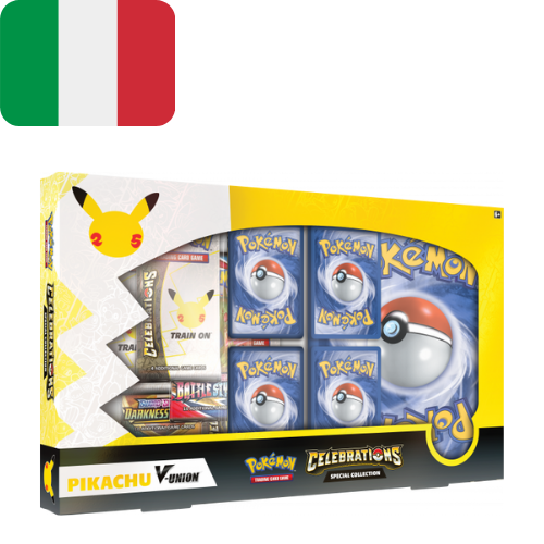 Pokémon GCC - 25th Anniversary - Gran Festa - Celebrations Collection - Pikachu-V UNION -ITA