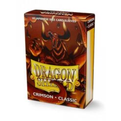 60 Dragon Shield Japanese Sleeves - Classic Crimson