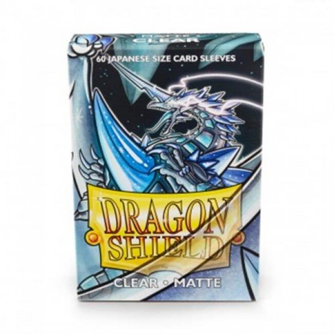 60 Dragon Shield Japanese Sleeves - Matte Clear