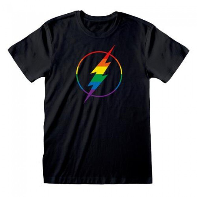 DC COMICS: Pride - T-SHIRT - FLASH LOGO (M)