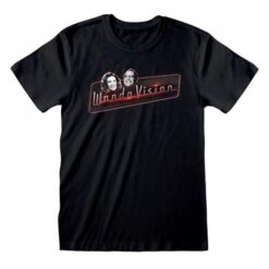 Marvel: Wandavision - T-SHIRT - Logo and Faces (S)