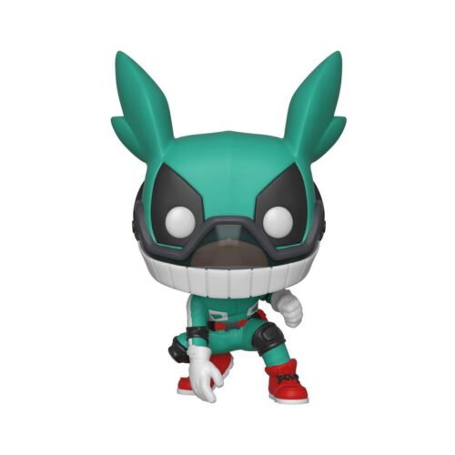 MY HERO ACADEMIA - POP FUNKO VINYL FIGURE - DEKU W/ HELMET 603 (METALLIC)