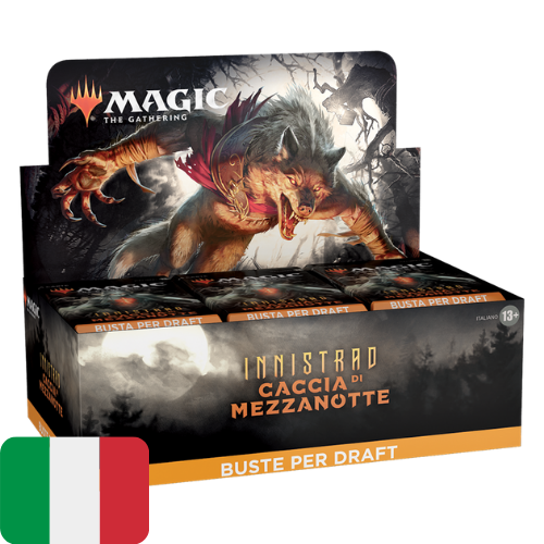 MTG - Innistrad: Midnight Hunt Draft Booster Display (36 Bustine) - ITA