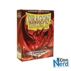 60 Dragon Shield Sleeves - Matte Crimson