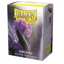 Dual Matte Orchid Sleeves - Dragon Shield Standard (100)
