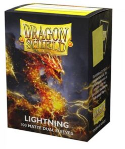 Dual Matte Lightning Ailia Sleeves - Dragon Shield Sleeves Standard (100)