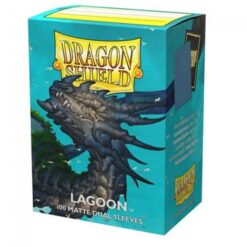 Dual Matte Lagoon Saras Sleeves - Dragon Shield Standard (100)