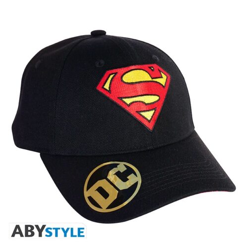 ABYCAP054 - DC COMICS - Cap Black Superman logo